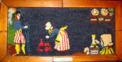 Needlepoint of the Quimper works